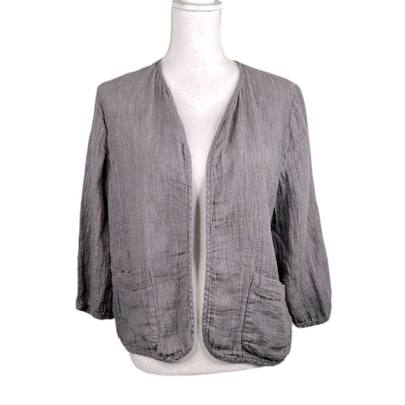 Eileen Fisher Jackets & Blazers - Eileen Fisher linen blend jacket